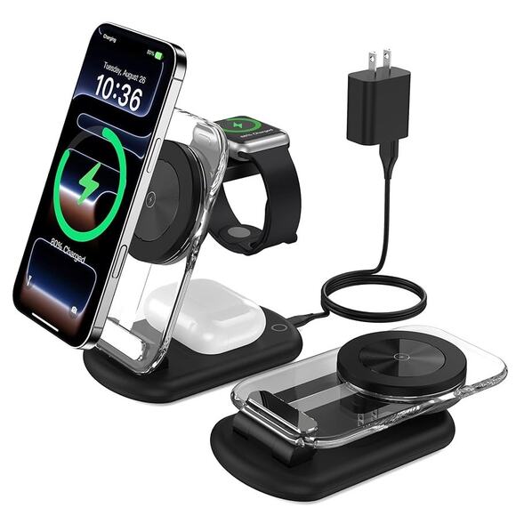 3-in-1 Magetic Charging Station - Picture 3 of 4